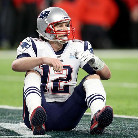 Tom Brady, am Boden: Die Philadelphia Eagles triumphieren, Brady verpasst Titel Nummer 6