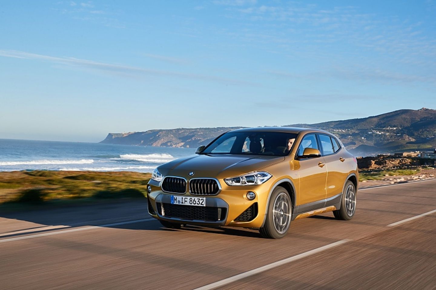 Nach 7,7 Sekunden erreicht der BMW X2 Xdrive 20d die 100 km/h-Marke
