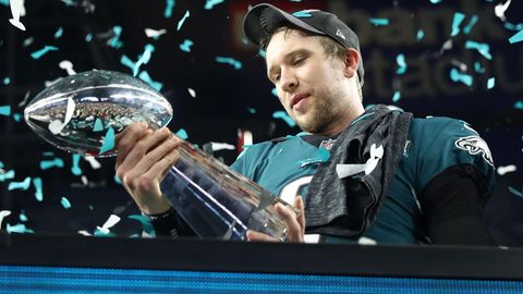 Nick Foles ist Super-Bowl-Champ: Bis zum Finale eher einen mittelmäßigen Ruf