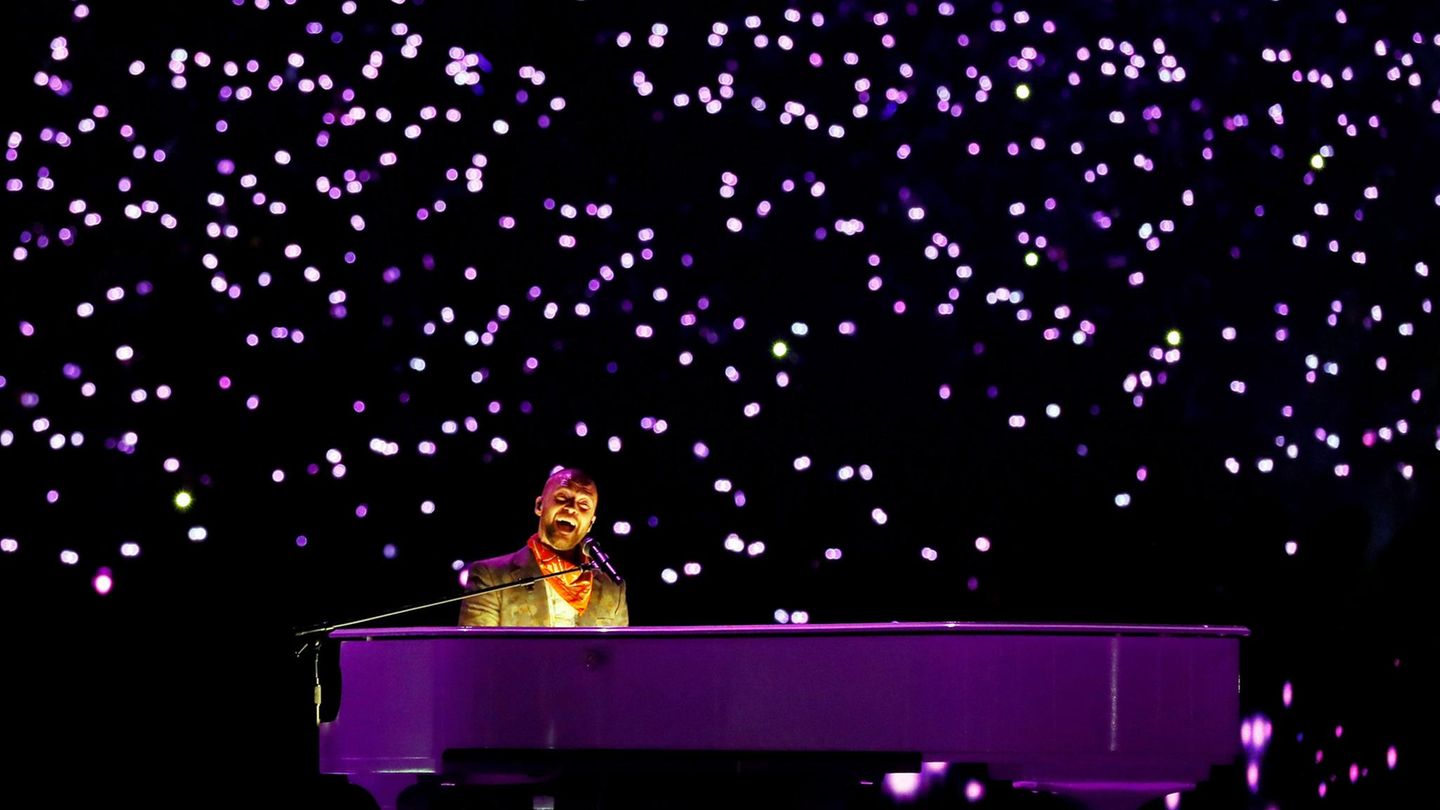 Justin Timberlake beim Super Bowl