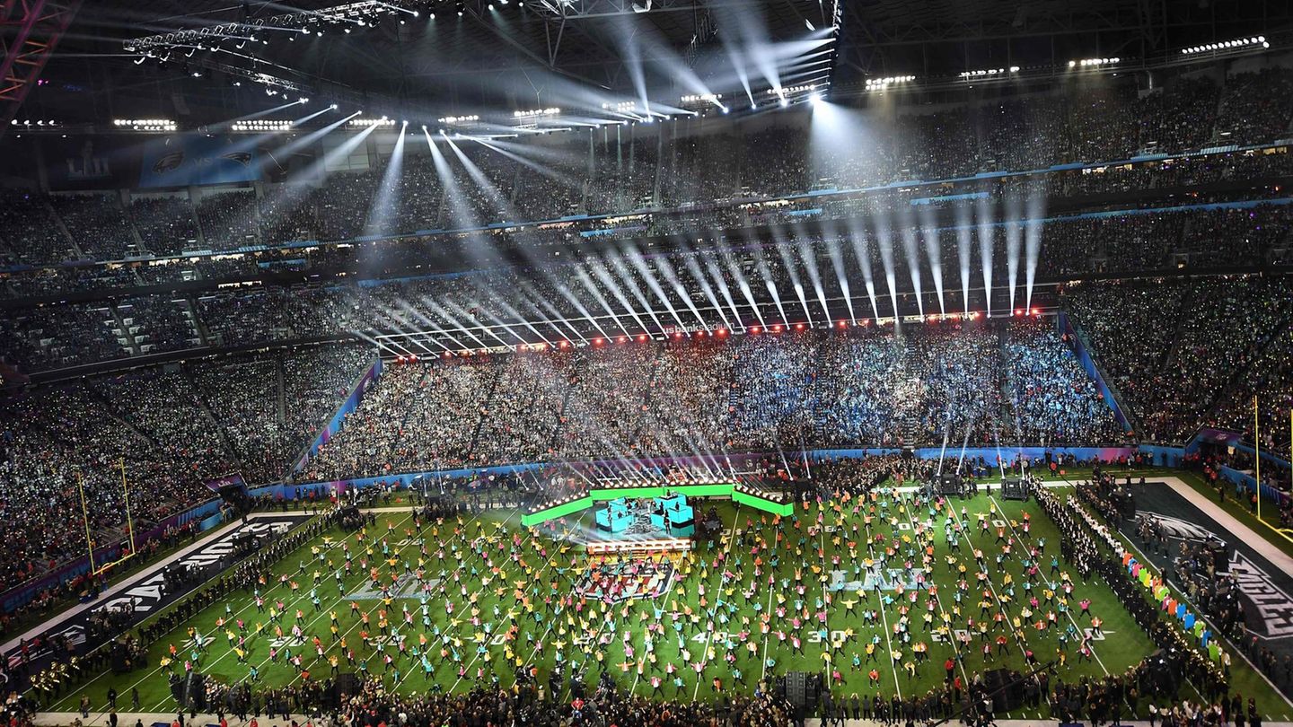 Justin Timberlake beim Super Bowl