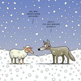 Cartoon zum Tag des Notrufs: Wo bleibt Feuerwehrmann Horst?