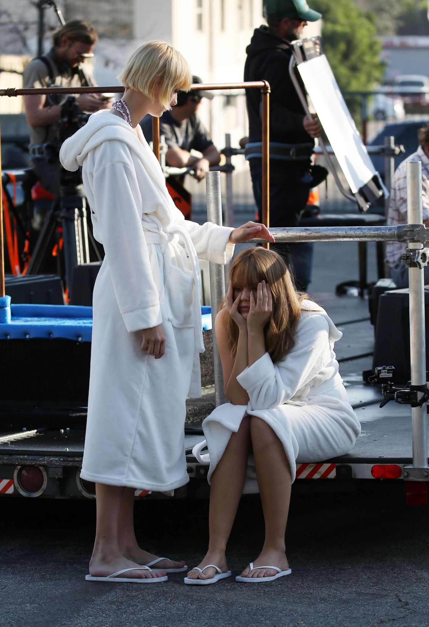 Germany's Next Top Model GNTM Shooting Duschen
