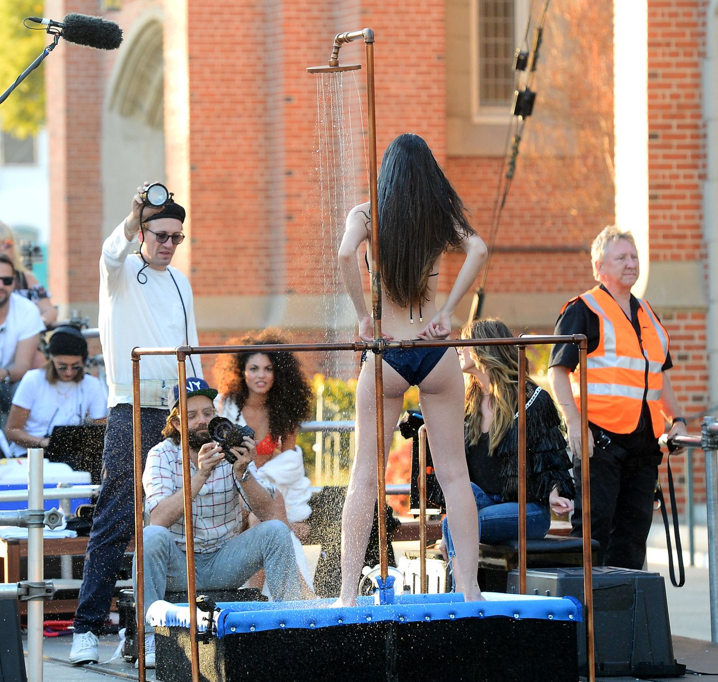 Germany's Next Top Model GNTM Shooting Germany's Next Top Model GNTM Shooting Duschen