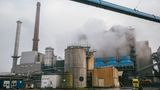 Die Steinbeis Papierfabrik in Glückstadt ist ein Vorreiter der Branche. Die hohen Schornsteine des angeschlossenen Wärmekraftwerks sieht man schon von Weitem.