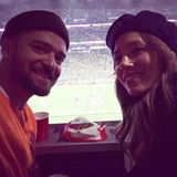 Justin Timberlake drei Minuten vor seinem Halftime-Auftritt