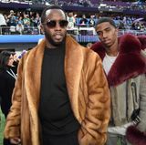 Rapper Sean Combs (Diddy) und sein Sohn Christian Combs