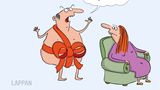 Cartoons von Mario Lars: Mein lieber Mann