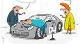 Cartoons von Mario Lars: Mein lieber Mann Cartoons von Mario Lars: Mein lieber Mann
