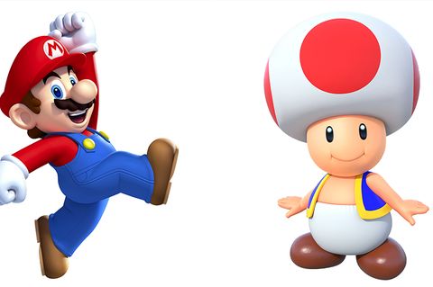Nintendo: Super Mario und Toad
