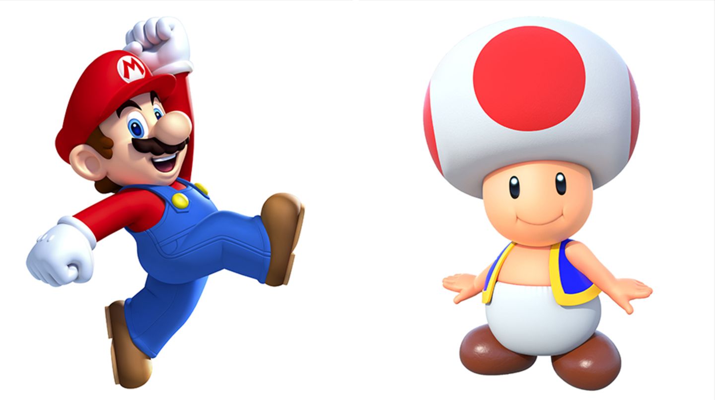 Nintendo: Super Mario und Toad