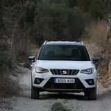 Von vore wirkt der Seat Arona TDI fast schon bullig