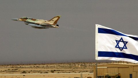 Israelischer Jet startet