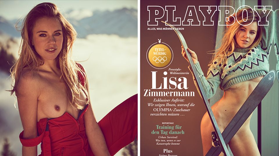 Lisa Zimmermann im Playboy Lisa Zimmermann im Playboy