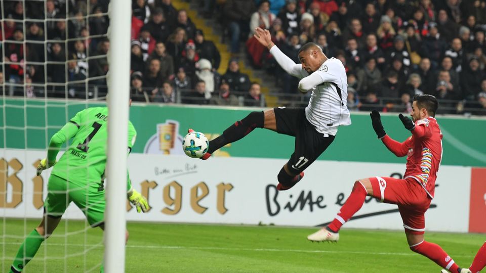 DFB Pokal Eintracht Frankfurt FSV Mainz Boateng DFB Pokal Eintracht Frankfurt FSV Mainz Boateng