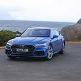 Der Audi A7 Sportback ist auch mit Laser-Fernlicht erhältlich