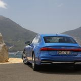 Der Audi A7 Sportback 55 TFSI quattro ist 250 km/h schnell