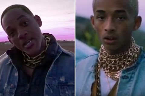 Witziger Instagram-Clip: Will Smith veräppelt Sohn Jaden und dessen Musikvideo