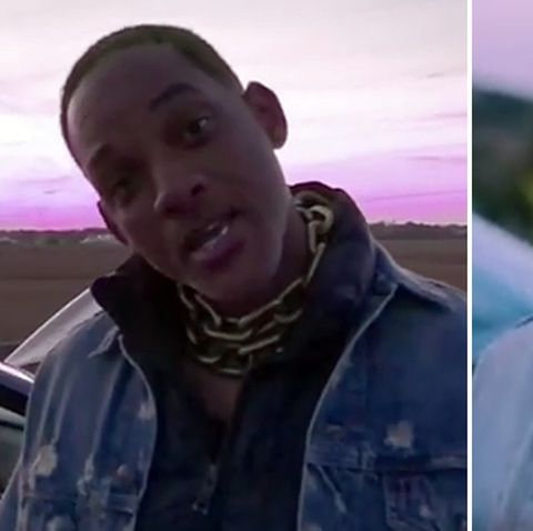Witziger Instagram-Clip: Will Smith veräppelt Sohn Jaden und dessen Musikvideo