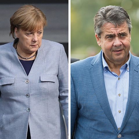 Angela Merkel, Sigmar Gabriel, Thomas de Maiziere: Alle drei zählen nach aktuellem Stand nicht zu den Gewinnern des GroKo-Pokers