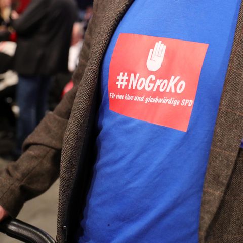 Großer Unmut über die GroKo - auch darüber sind sich Union und SPD einig
