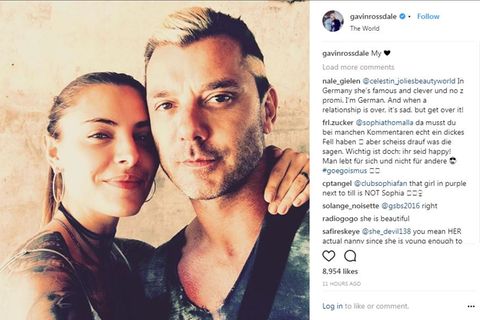 Sophia Thomalla und Gavin Rossdale