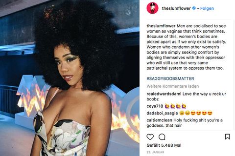 Die Bloggerin Chidera Eggerue auf einem ihrer Instagram-Bilder