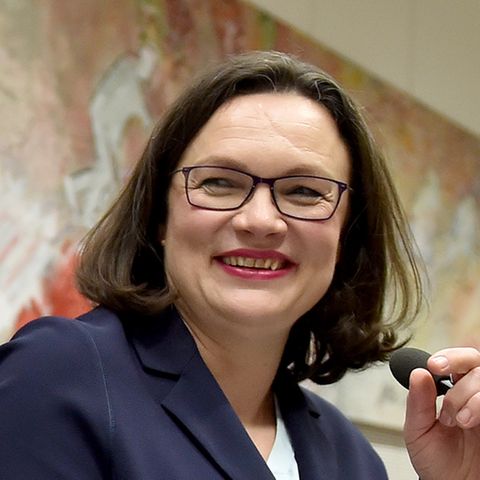 Andrea Nahles greift nach der SPD-Führung.