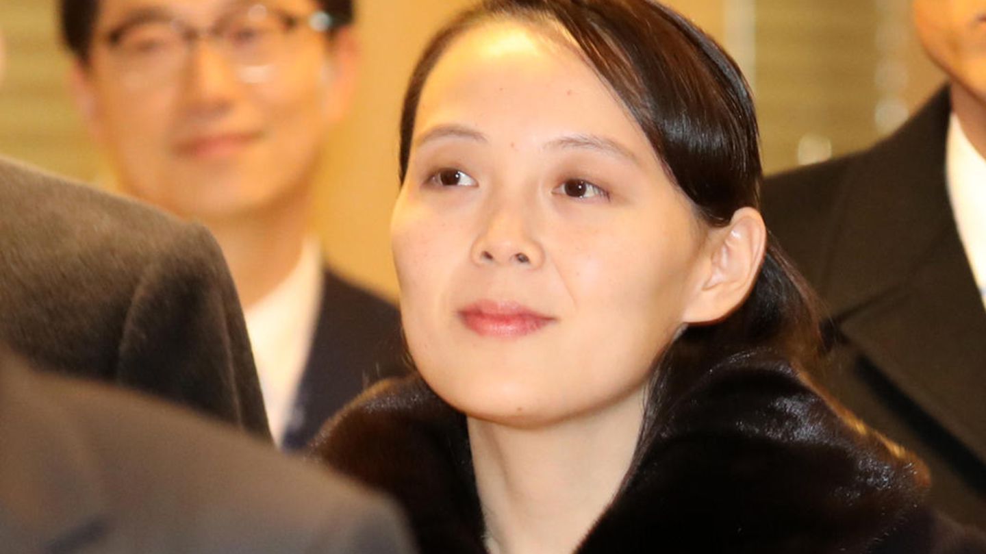 Eine historische Ankunft: Kim Yo Jong am Incheon International Airport, etwa 50 Kilometer westlich von Seoul