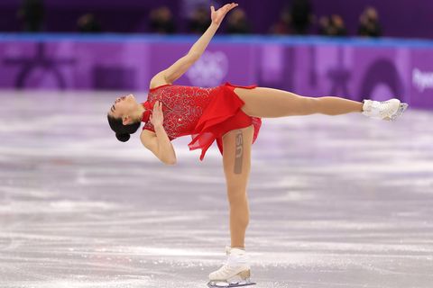 Olympia 2018 - US-Eiskunstlaufstart Mirai Nagasu hat ein patriotisches Tattoo - doch es ist nur ein Tape