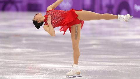 Olympia 2018 - US-Eiskunstlaufstart Mirai Nagasu hat ein patriotisches Tattoo - doch es ist nur ein Tape