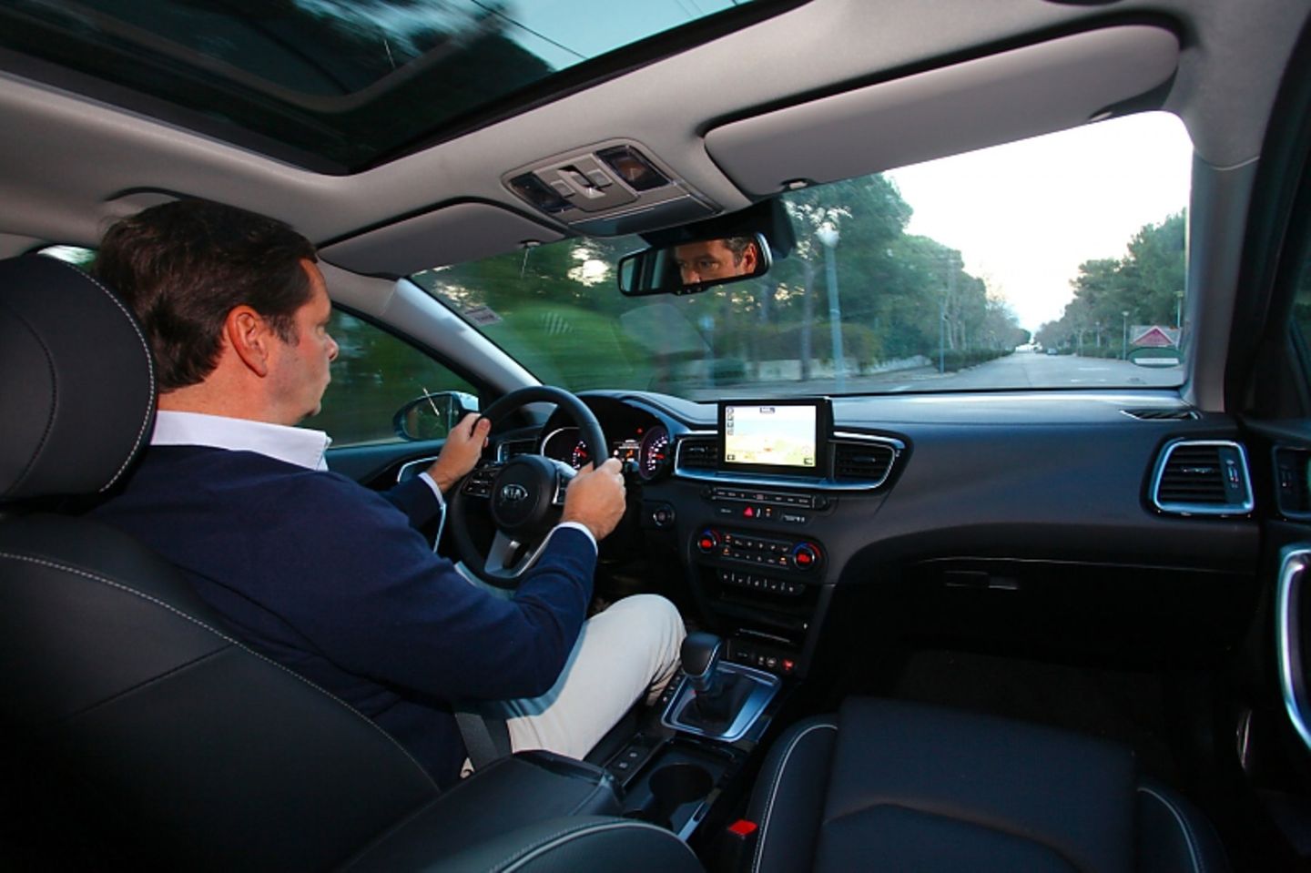 Prototypenfahrt im Kia Ceed 2018