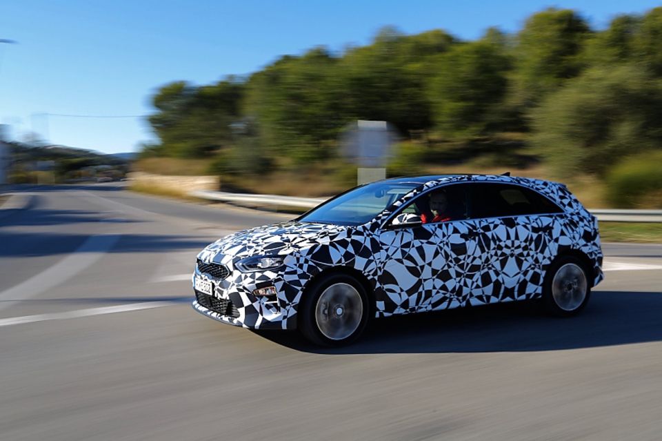 Prototypenfahrt im Kia Ceed 2018