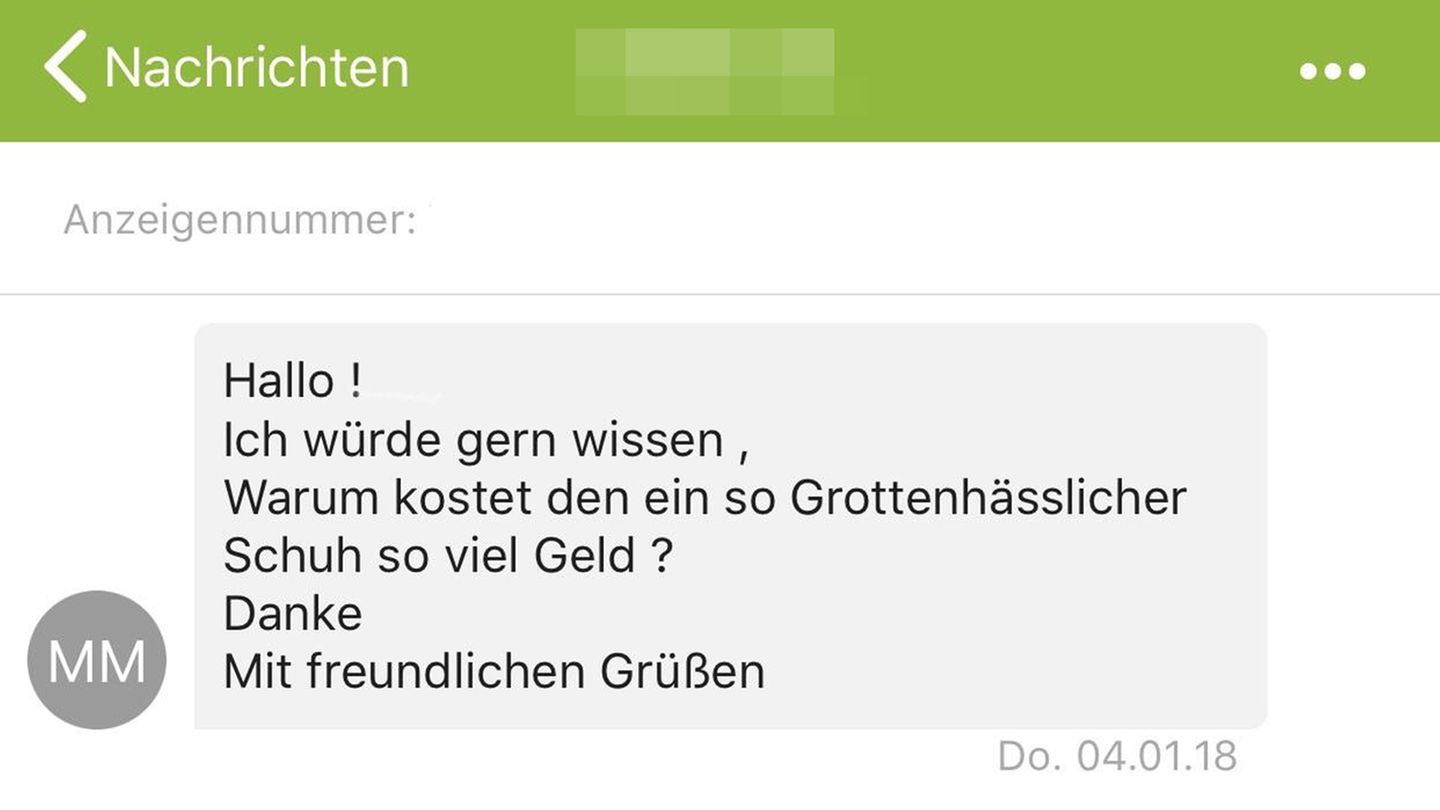 "Haben Sie kein Zuhause?" : Die witzigsten Dialoge von Ebay Kleinanzeigen