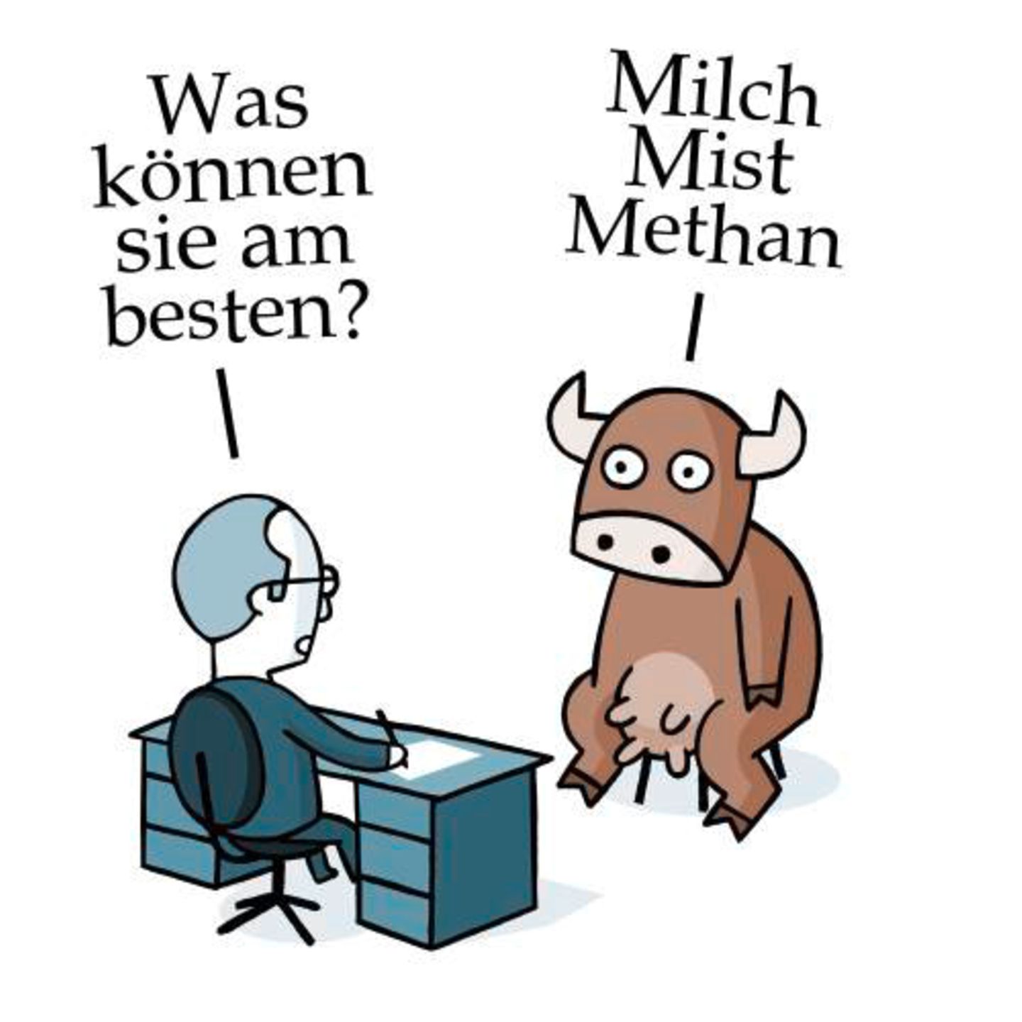 Cartoons von Adam: Woran leidet diese Giraffe?