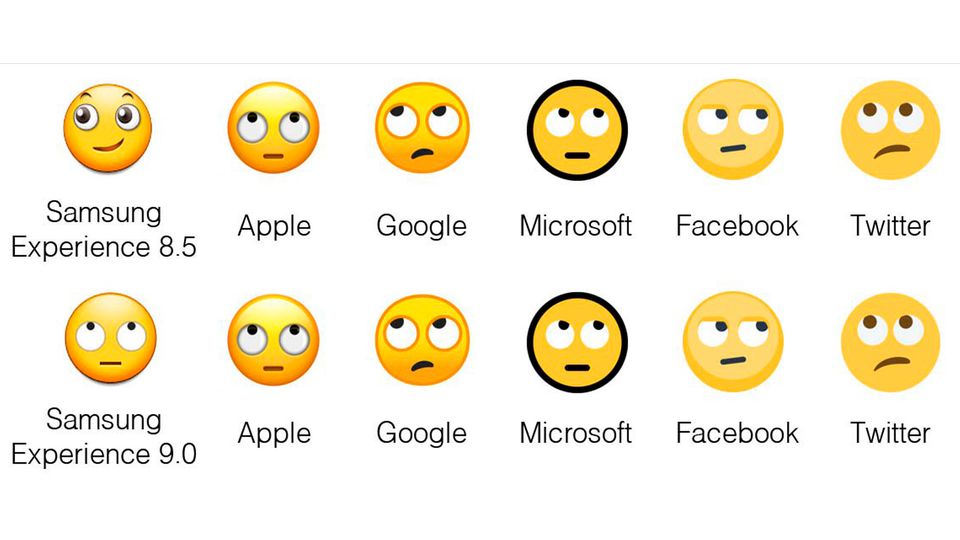 Die neuen Emojis sind deutlich näher an denen von Apple und Co.