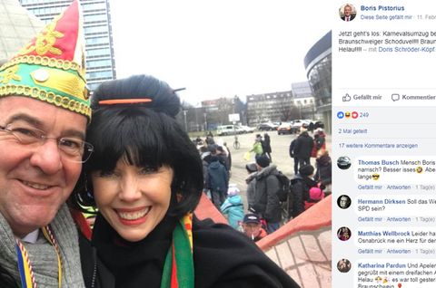 Doris Schröder-Köpf und Boris Pistorius
