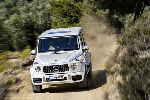 Mercedes AMG G 63 - 240 km/h schnell