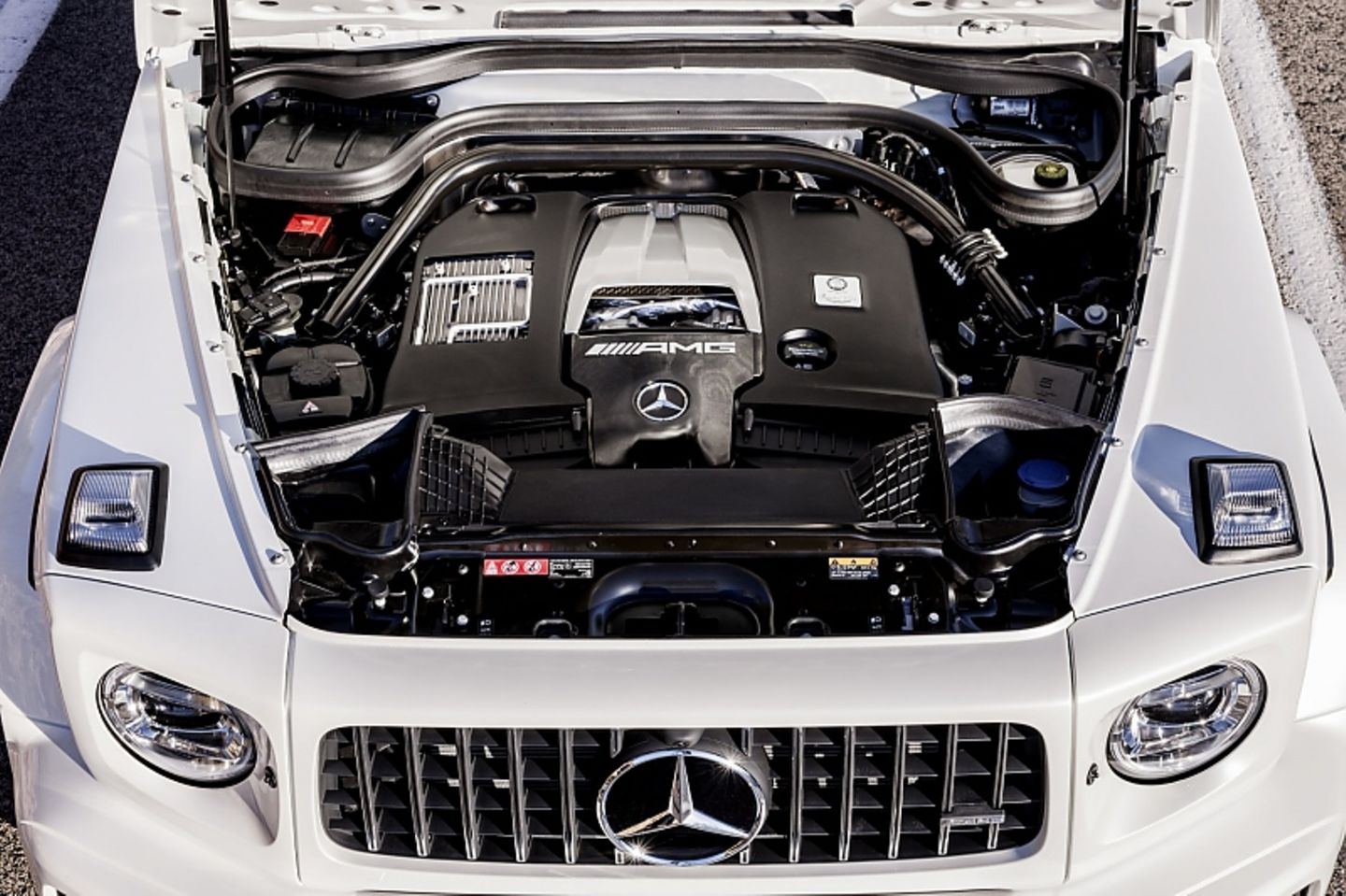 Mercedes AMG G 63 - ein doppelt aufgeladener V8-Vierliter