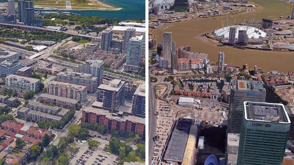Quiz für Vielflieger: London oder Frankfurt? Erkennen Sie diese Städte aus der Luft?