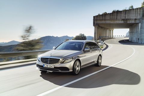 Mercedes C-Klasse 2018 - die Optik ist nahezu unverändert