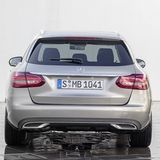 Mercedes C-Klasse 2018 - bekannte Heckansicht