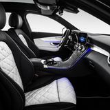 Der Innenraum der Mercedes C-Klasse 2018