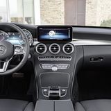 Das Cockpit der Mercedes C-Klasse 2018