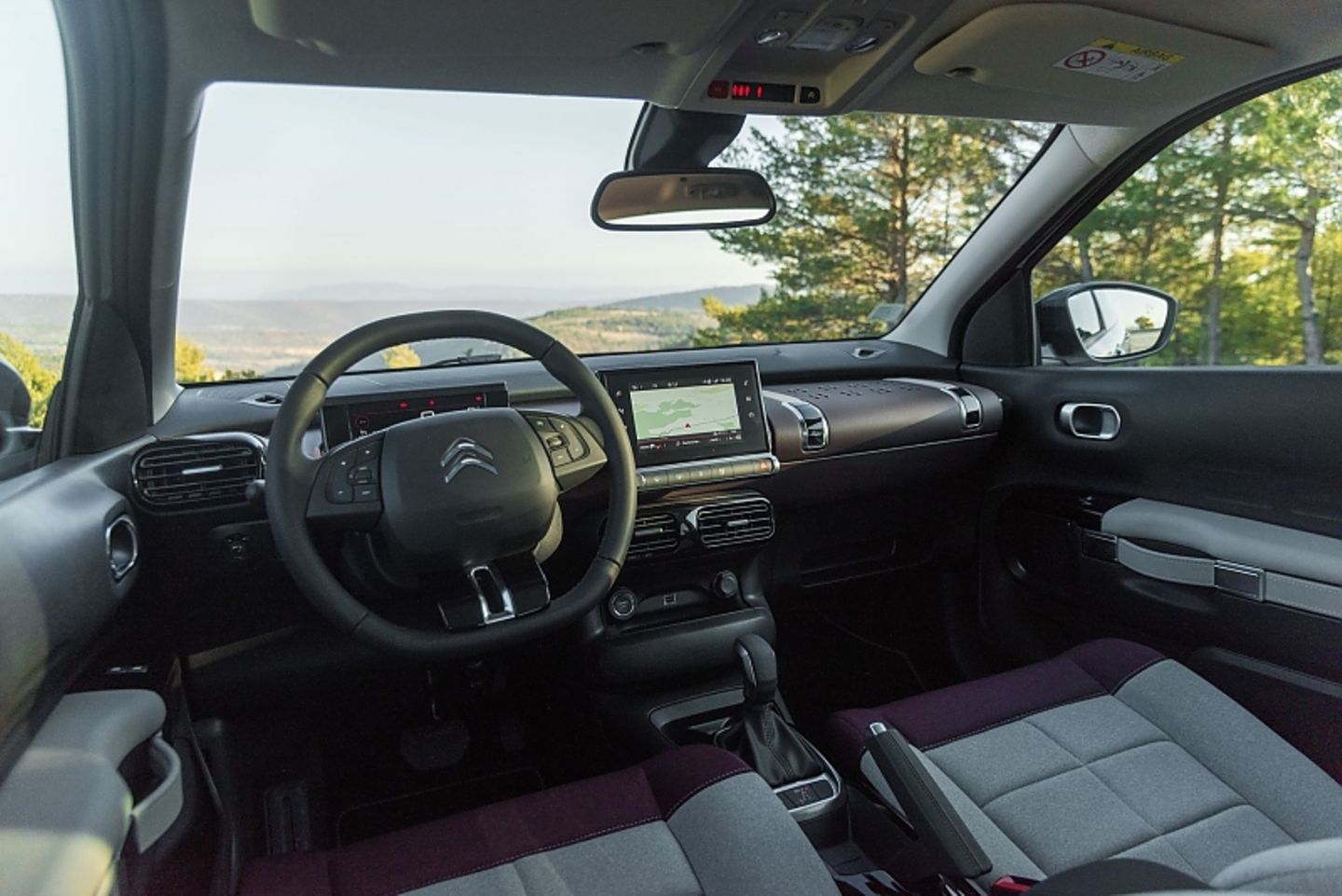 Das Cockpit sehr entschlackt