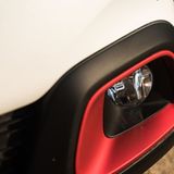 Die Nebelleuchten haben einen schicken Rahmen