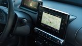 Der Sieben-Zoll-Touchscreen ist kapazitiv