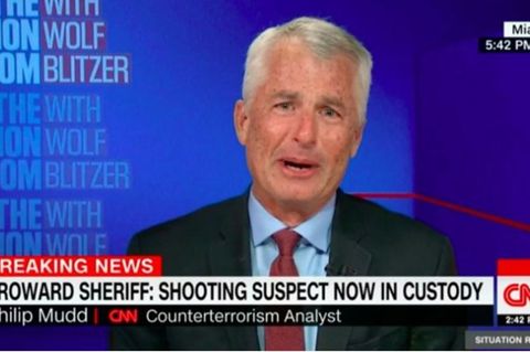 Ex-FBI-Agent und Terrorexperte Philip Mudd im Interview mit dem US-Nachrichtensender CNN