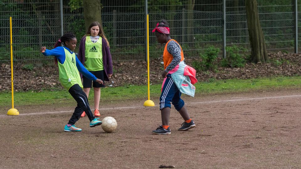 Sozialer Brennpunkt Wilhelmsburg: Sport ist ein wichtiger Bestandteil des Programms Sport ist ein wichtiger Bestandteil des Programms