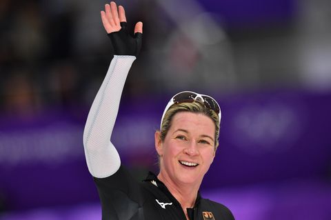 Claudia Pechstein trägt die deutschen Medaillenhoffnungen am Freitag